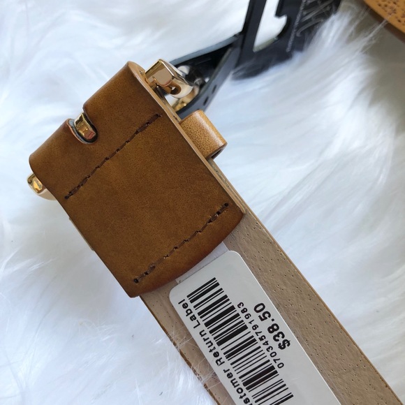NWT INC Brown Cut Out Belt - Picture 5 of 6